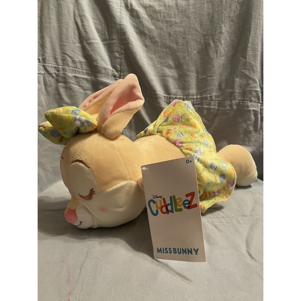 NEW Walt Disney Cuddleez: "Miss Bunny" Plush (Bambi) Theme Easter 12-Inch